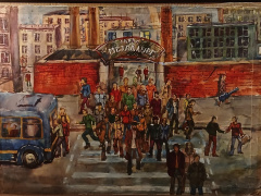 Виктор Цой. Завод Металлург. 1975 год. ДХШ