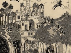 Елена Лукьянова, 15 лет. Восточная сказка. ДХШ 1, г. Нижний Новгород, пр. Бочкова В. И. 1993 1