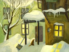 Екатерина Кузнецова, 13 лет.  Ожидание. ДХШ 1, г. Нижний Новгород, пр. Андреева В.И. 2001