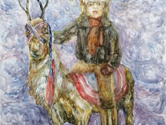 Анжела Новикова. А олени лучше ДХШ им. Кодолова, г. Серов, пр. Якимова Н. С. 2005