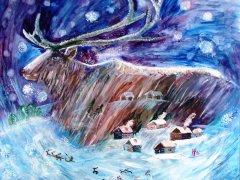 Лида Климова, 14 лет. Рождение северного мифа. Школа-студия Радужка, г. Сыктывкар, пр. Тестова О. В. 2005