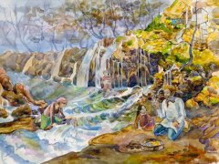 Виктория Вербова, 15 лет, Иллюстрация к сказу П. Бажова, 2010 г., преп. Артюхина Алла Александровна, Детская школа искусств, г. Выборг