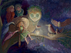 Алина Деменева, 16 лет. Сказочный сон. ДХШ 1, г. Нижний Новгород, пр. Чуркина Е. В, 2014