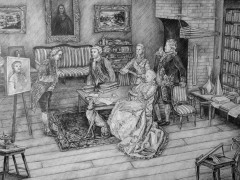 Елизавета Игонина, 17л. Заказной портрет. ДХШ им. Корбакова г. Вологда, пр. Кудрякова ОВ. 2020