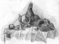 Анастасия Телеганова,  16 лет. ДХШ 1 г. Нижний Новгород, пр. Авдонин А. М. 2016