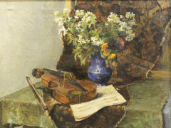 Т. Ковшило, 5 класс, ГАХЛ им. Иогансона, г. Санкт-Петербург, пр. Рысина Г. В.  1953