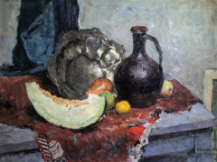 Остров, 5 класс, ГАХЛ им. Иогансона, г. Санкт-Петербург , пр. Рысина Г. В. 1956