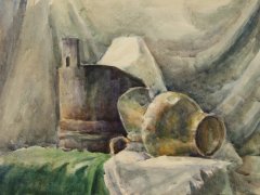 Т. Сливкова, 12 лет, ДХШ, г. Кострома 1960