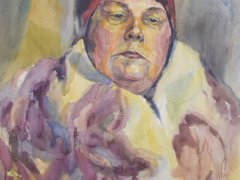 Аня Мозговая, 15 лет. МАМА. 1994. Пед. Л.В. Старкова. ДХШ, Выборг