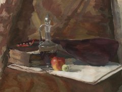 Ира Завьялова, 16 лет, ДХШ 1, г. Нижний Новгород, пр. Колесников В. Г. 1994