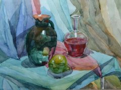 Алена Зыкина, 13 лет. ДХШ 1 г. Нижний Тагил, Свердл. обл., пр. Мухаметов К. Г. 2014
